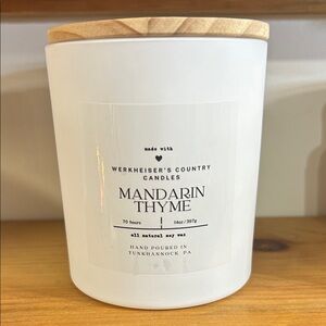 14oz Mandarin Thyme Soy Wax Candle